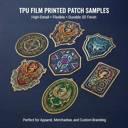 Gold TPU Transfer Film 24" × 164FT (60cm × 50m) – UV Printable Film for Fabric Transfers, Washable & Flexible DTFONESTOP